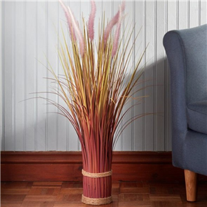 Faux Bouquet Lilac Grasstail